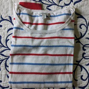 J CREW Mercantile striped sweater